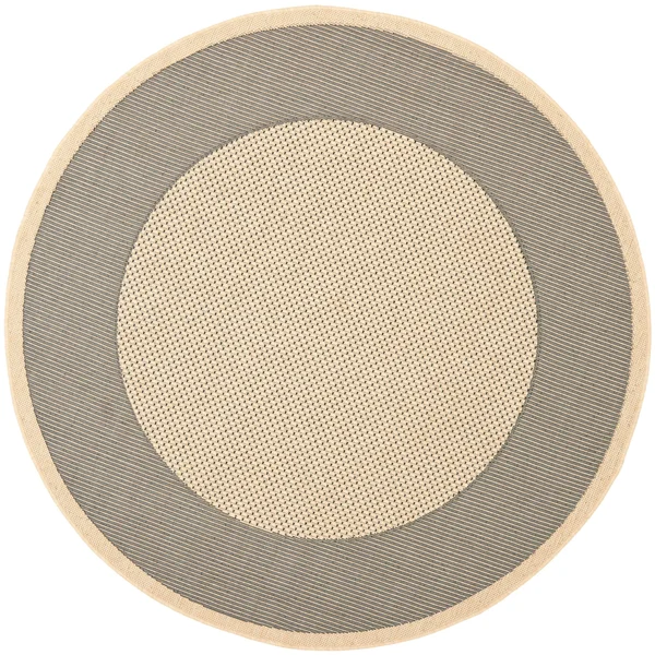 Safavieh Courtyard CY7987-65A5 7&10x22 x 7&10x22 Square Grey - Cream Area Rug