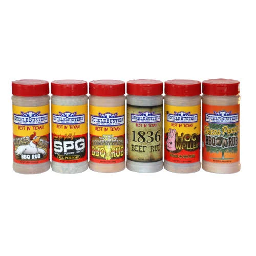 Gift Box BBQ Rubs 6 Pack