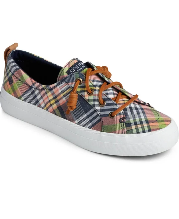 Sperry Top-Sider Women's Crest Vibe Sneaker - Size: 7, Kick Back Plaid