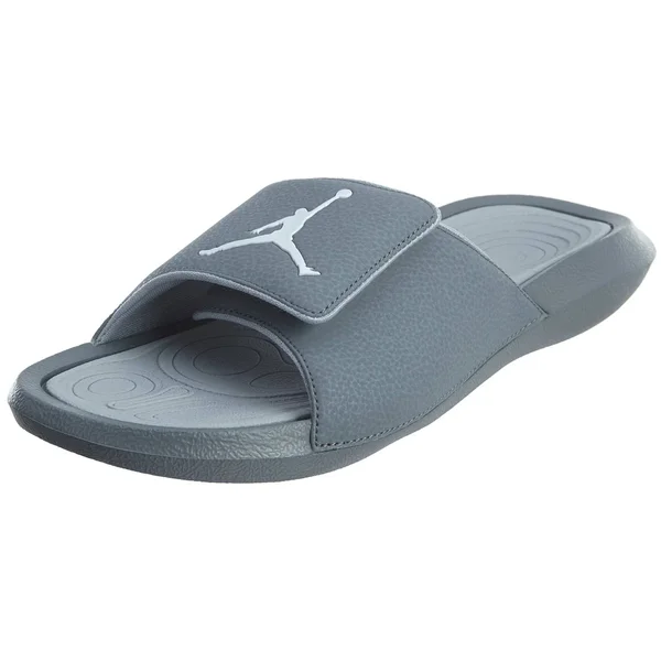 Size 8 Jordan Hydro 6 - Men's Cool Grey/White/Wolf Grey