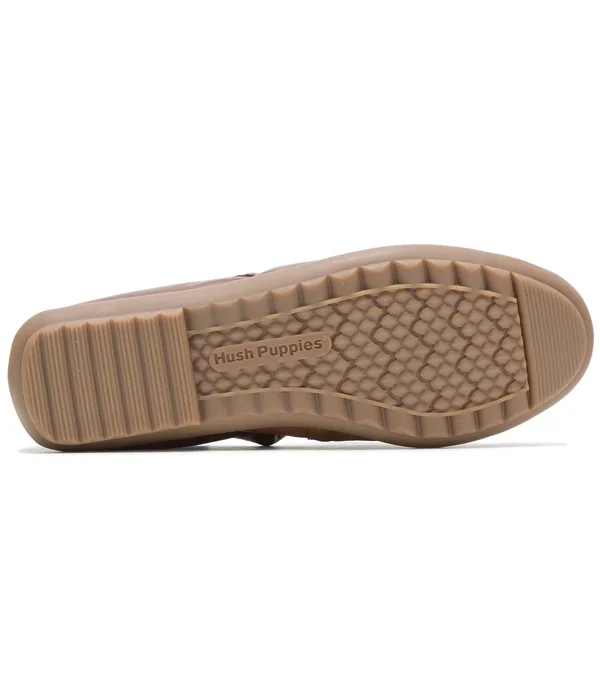 Women's Hush Puppies Aidi Mocc Slip-On Dachshund Leather - in Size 11