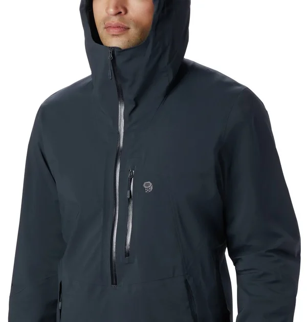 Mountain Hardwear Men's Exposure/2 GTX Paclite Stretch Pullover - Medium - Dark Storm