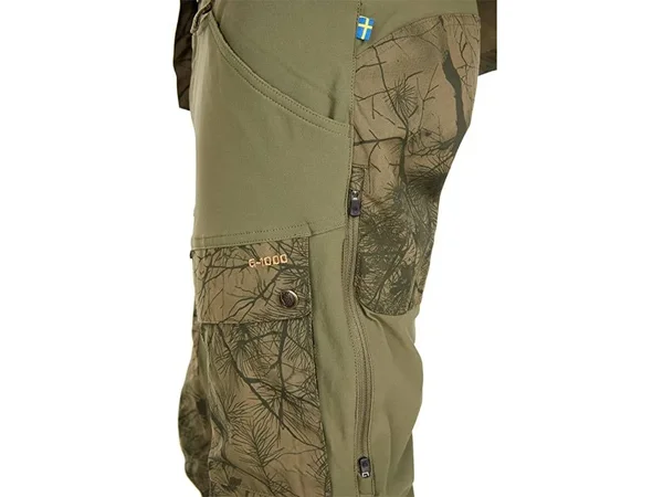 Fjallraven Men's Keb Trousers Regular - Green Camo-laurel Green - 48
