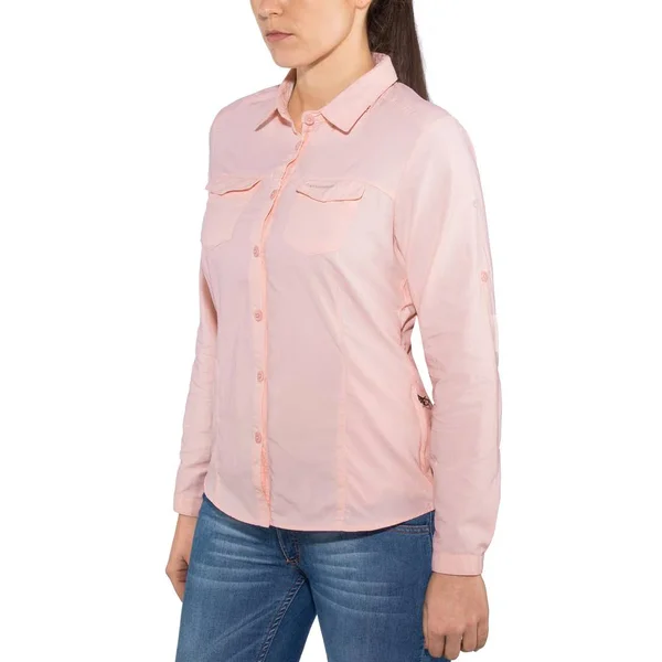 Women's Insect Shield Adventure II Long-Sleeved Shirt - Seashell Pink