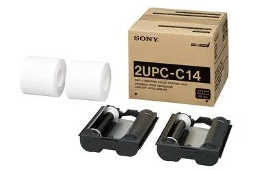Sony 2UPC-C14 Ink ribbon - paper kit, 4x22 x 6x22 - 400 count