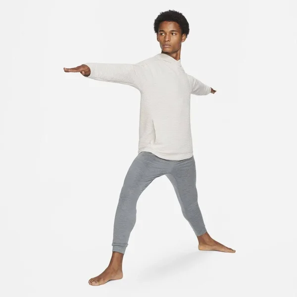 Nike Yoga Nomad Men's Pullover Hoodie in White, Size: XL, CZ2219-072