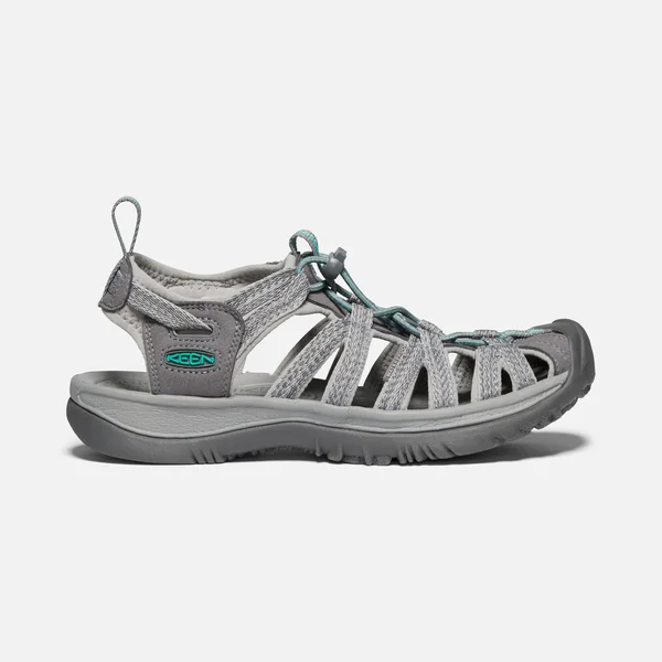 Keen Women's Whisper - Medium Grey, Peacock Green
