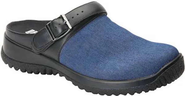 Drew Savannah - Women's Clog - Blue Denim 5 W