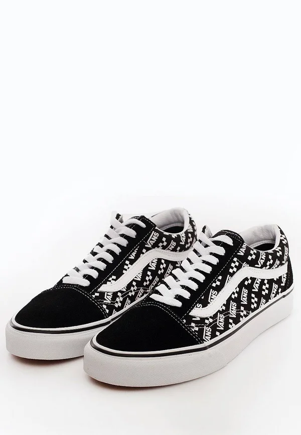 Vans Old Skool Logo Repeat Black/White