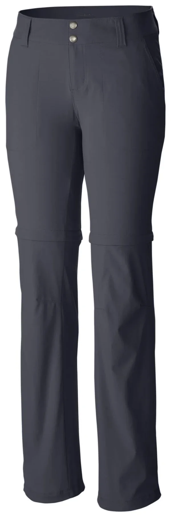Columbia Saturday Trail II Convertible Pant Blue, Womens Full-length Trousers (Size 8 - Long - Color India Ink)
