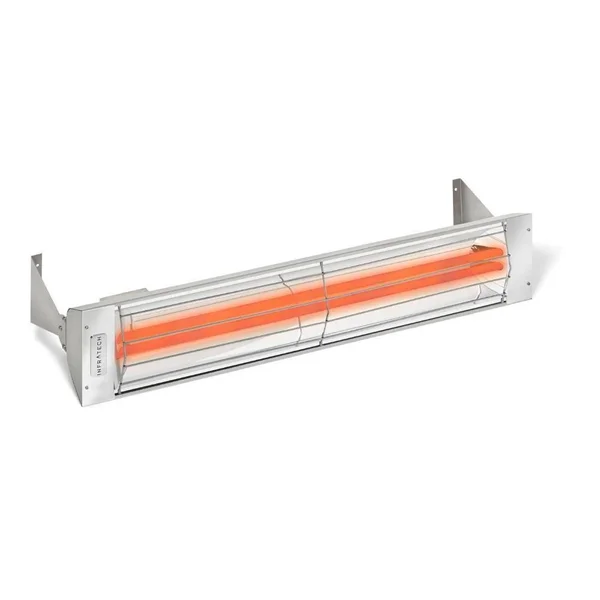Infratech WD-Series 39x22 4000W Dual Element Electric Infrared Patio Heater - 480V - Beige - WD4048BE