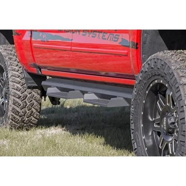 Rough Country SDS071777 - Cab Length DS2 Drop Steps - TruckProUSA