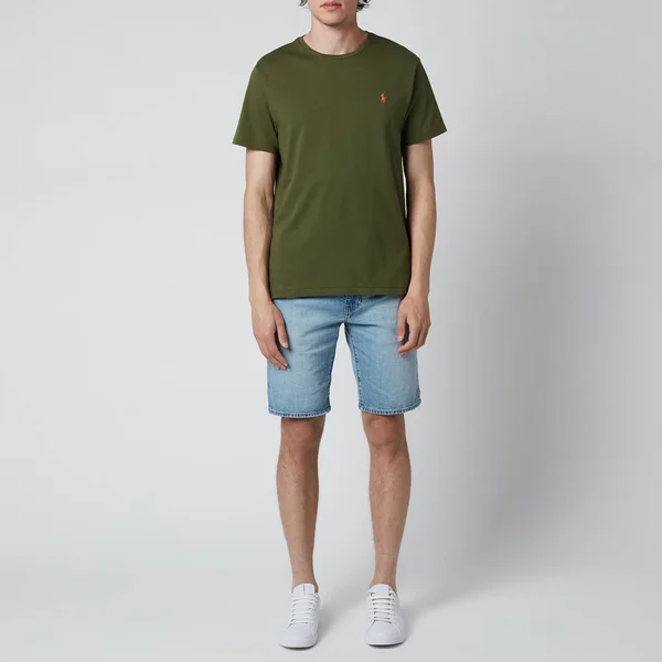 Polo Ralph Lauren Slim Fit Cotton Crewneck T-Shirt - Green
