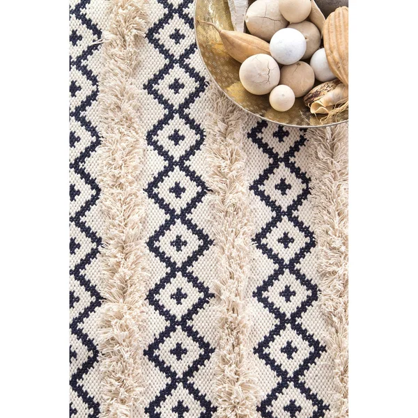 nuLOOM Teyana Cotton Area Rug, 7& 6x22 x 9& 6