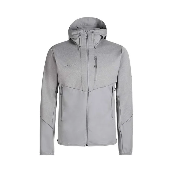 Mammut Technical Softshell Hooded Jacket Grey M