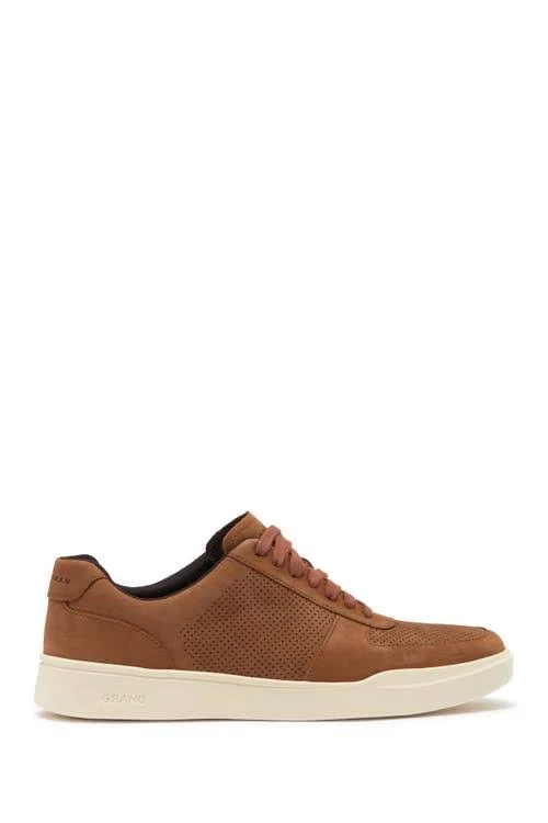 Cole Haan Men's Grand Crosscourt Modern Performance Casual Sneaker - Size: 7, Brown