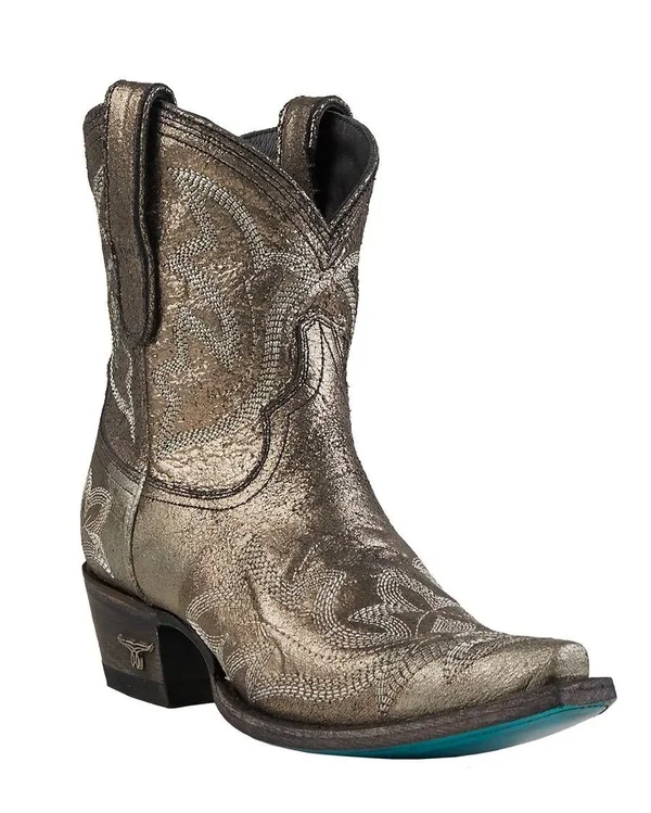 Women's Saratoga Shortie Boots 6.5, B, Shattered Ore