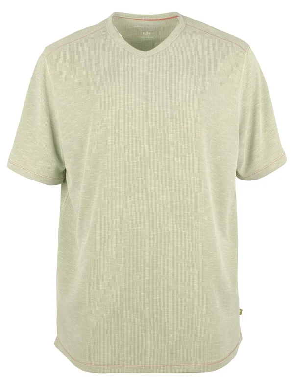 Tommy Bahama Tropicool Paradise V Neck T-Shirt - Dusty Thyme