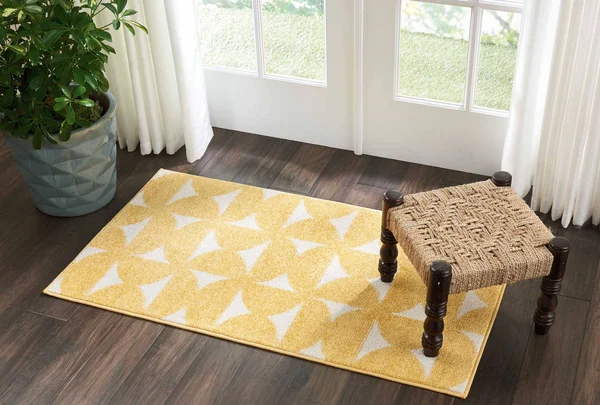 Nourison Harper DS301 Area Rug - Yellow, 8& x 10&