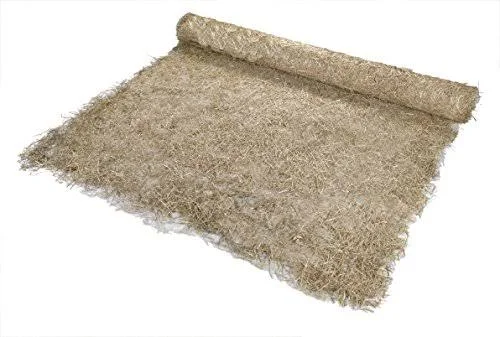 Mutual Industries Straw/Coconut Fiber Blanket, 112-1/2& Length x 8& Width