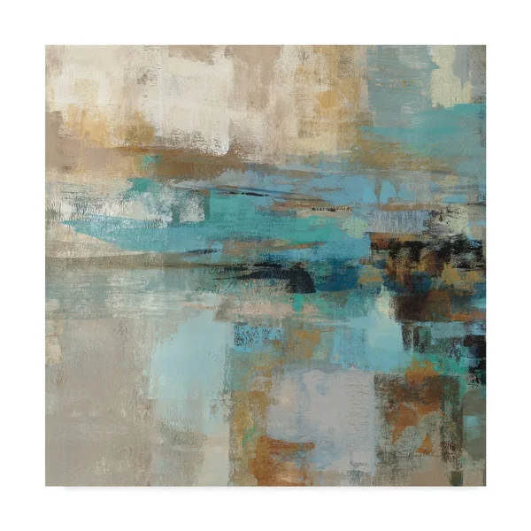 Trademark Fine Art 'Morning Fjord Square I' Canvas Art by Silvia Vassileva - Size: 18 x 18