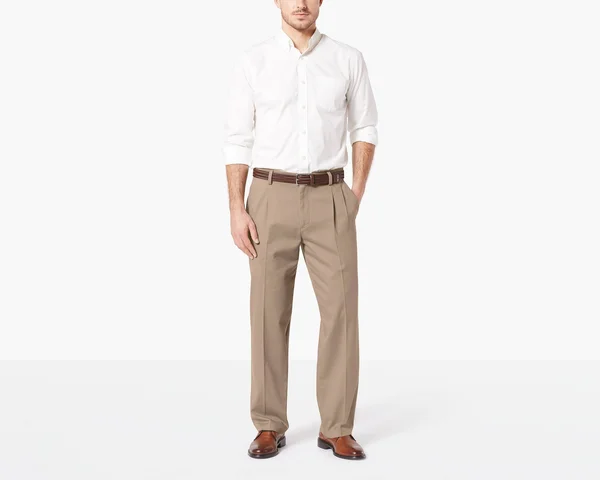 Dockers Men's Relaxed-Fit Easy Khaki Pants - Tan/Beige 31x30