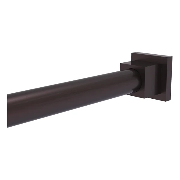 Allied Brass Montero Collection Shower Rod Brackets in Antique Bronze