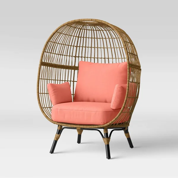 Southport Patio Egg Chair - Coral - Opalhouse