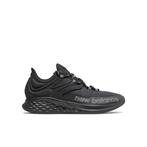 New Balance Fresh Foam Roav Trail Kids' Pre-School Running Shoes - Black/White (Size 11)