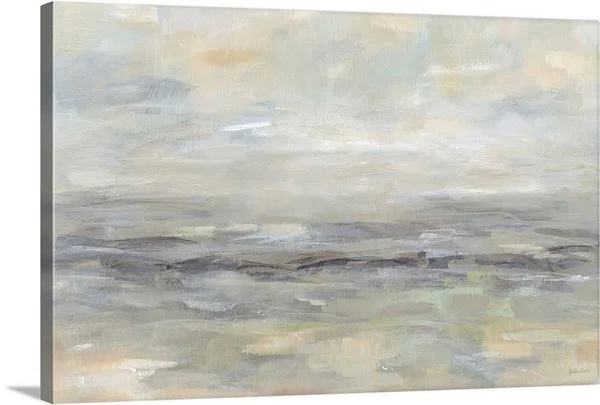 Stormy Grey Landscape - Canvas Wall Art, 24x16, Great Big Canvas