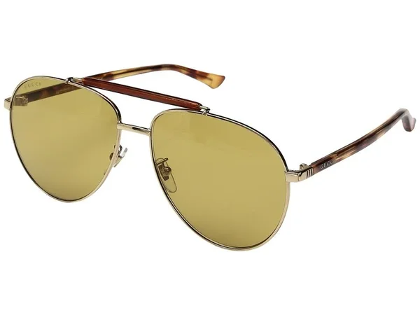 Gucci GG0014S Sunglasses - Gold/Havana (004)