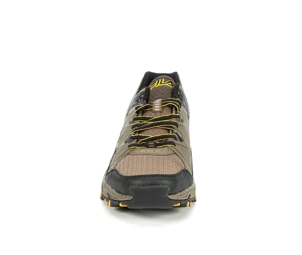 Men's Fila at Peake 21 Trail Running Shoes in Brown Size 8.5 Medium