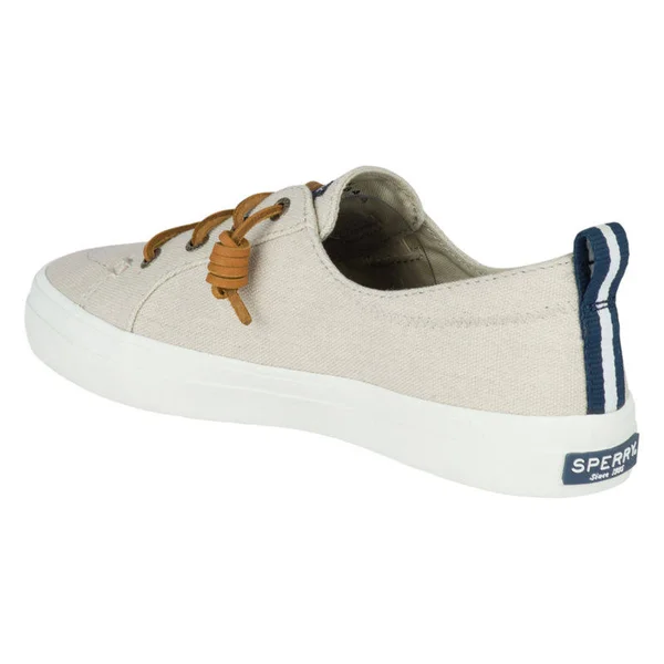 Women's Sperry Crest Vibe Linen Sneakers, Oat, Size 8 1/2