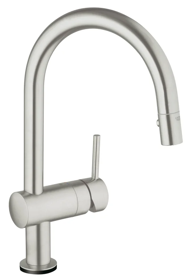 Grohe 31359DC1 Minta Touch Single-Handle Kitchen Faucet - SuperSteel InfinityFinish