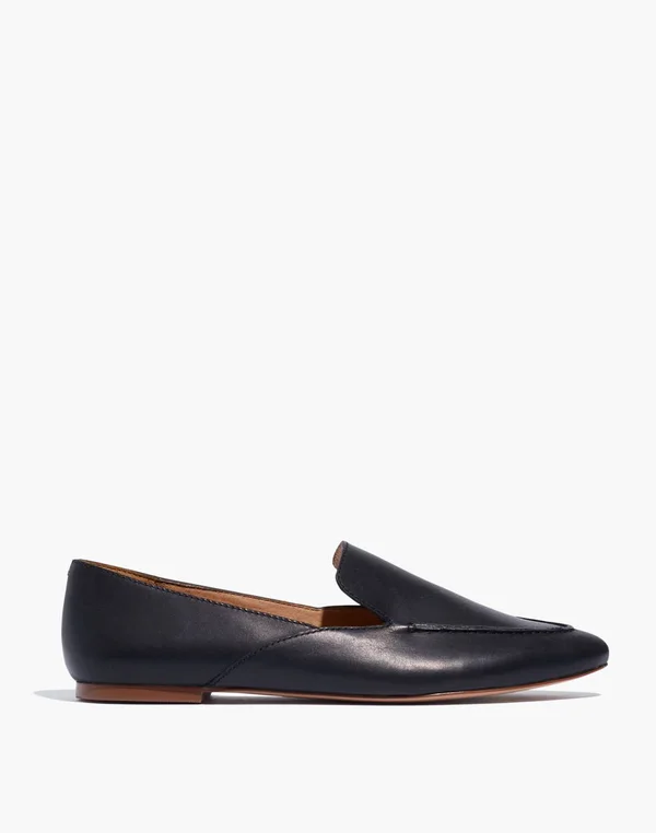 Madewell The Frances Skimmer in Leather - Size 10-M