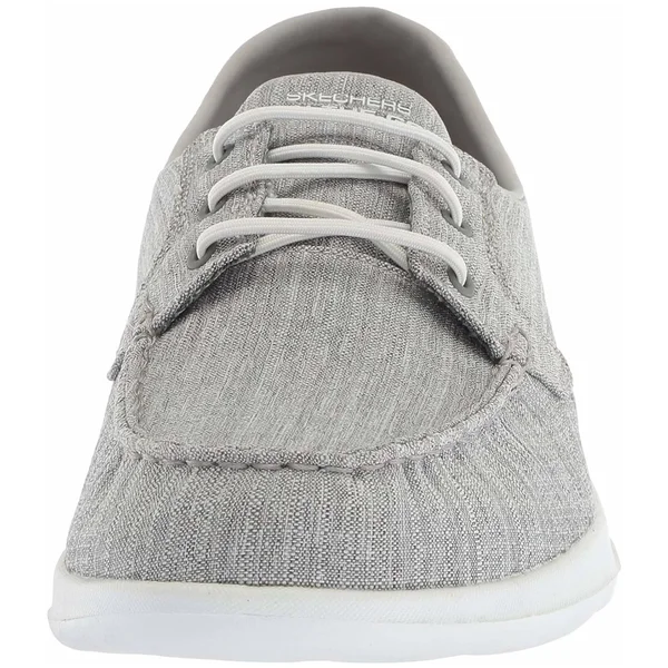 Skechers Women's GOwalk Lite Isla Boat Shoe - Gray