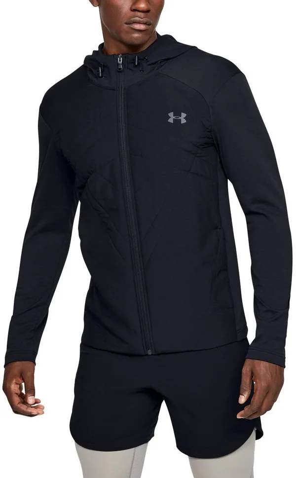 Under Armour Men's ColdGear Sprint Hybrid Jacket - Black