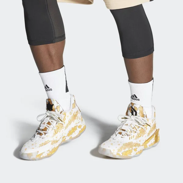 Adidas Dame 7 Ric Flair White