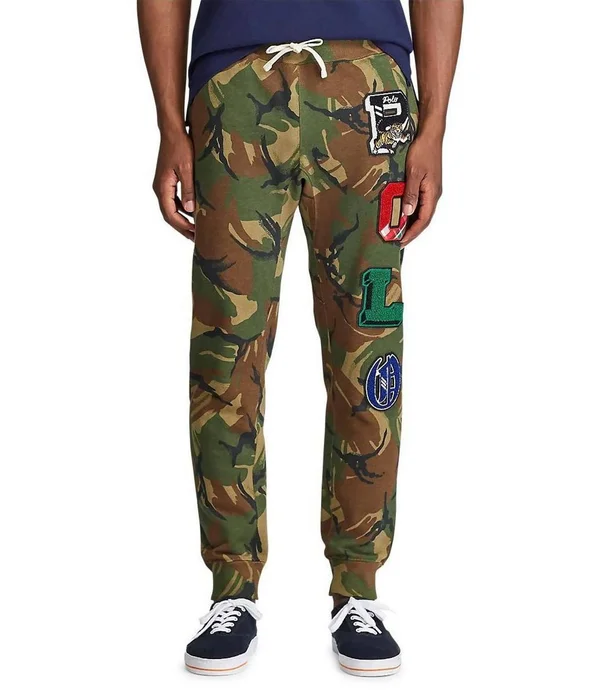 Polo Ralph Lauren Camo Fleece Jogger Pants - L