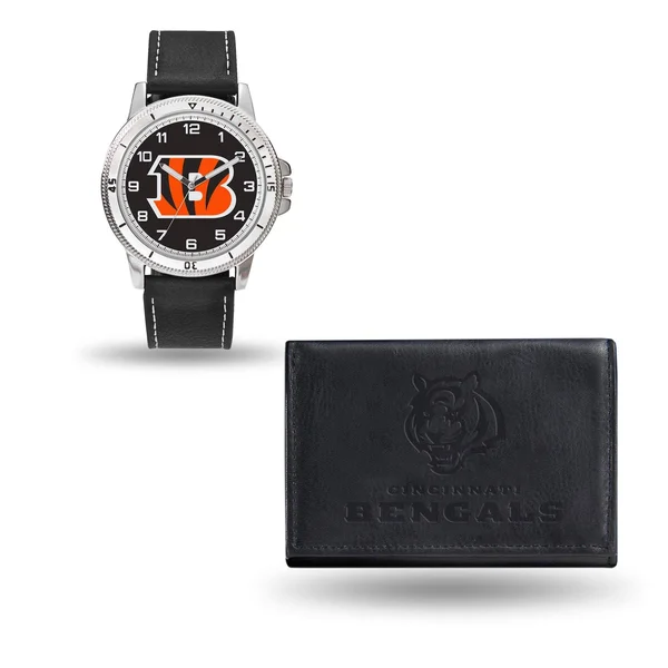 Cincinnati Bengals Watch and Wallet Set