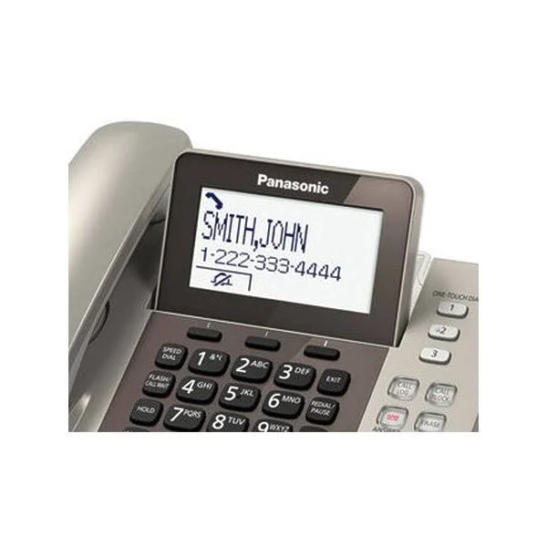 Panasonic KX-TGF353N 4 Handset Corded, Cordless Phone, Black