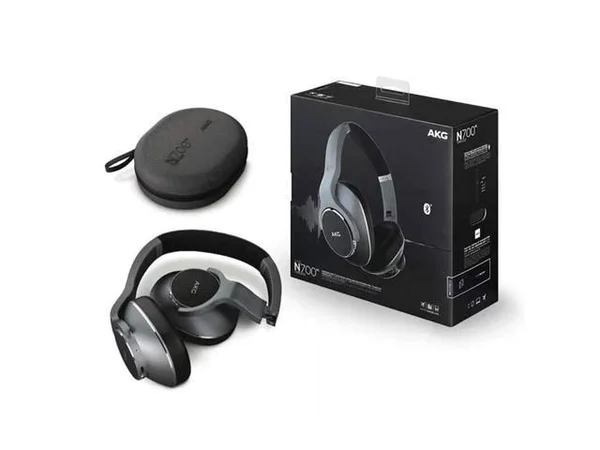 Recertified - Samsung GP-N700HAHCEAA AKG N700NC Over-Ear Foldable Wireless Headphones - Silver