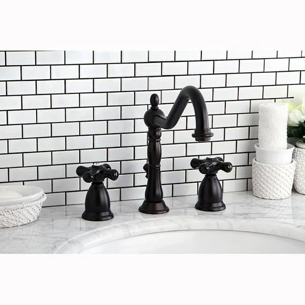 Kingston Brass Ks1992pkx Widespread Lavatory Faucet - Polished Brass