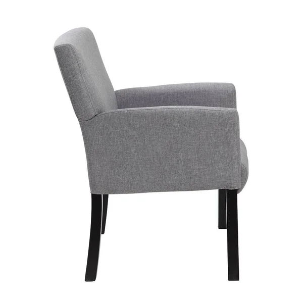 Boss Office Products Contemporary Guest Chair, Gray
