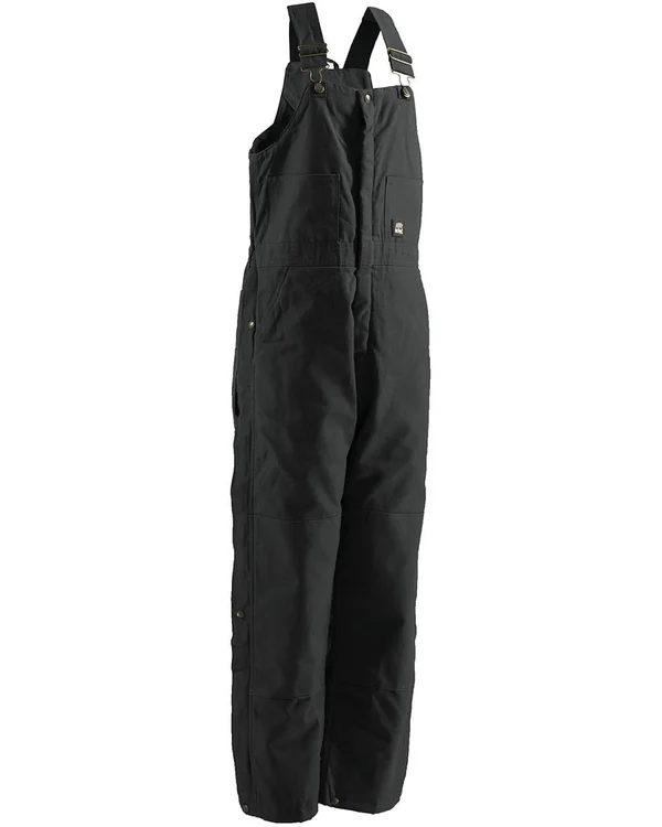 Berne Deluxe Insulated Bib Overall Black 6XL Short