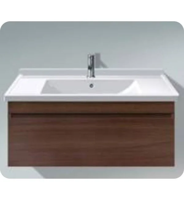 Duravit DS638905218 DuraStyle Vanity Unit #030410 in European Oak, White Matte