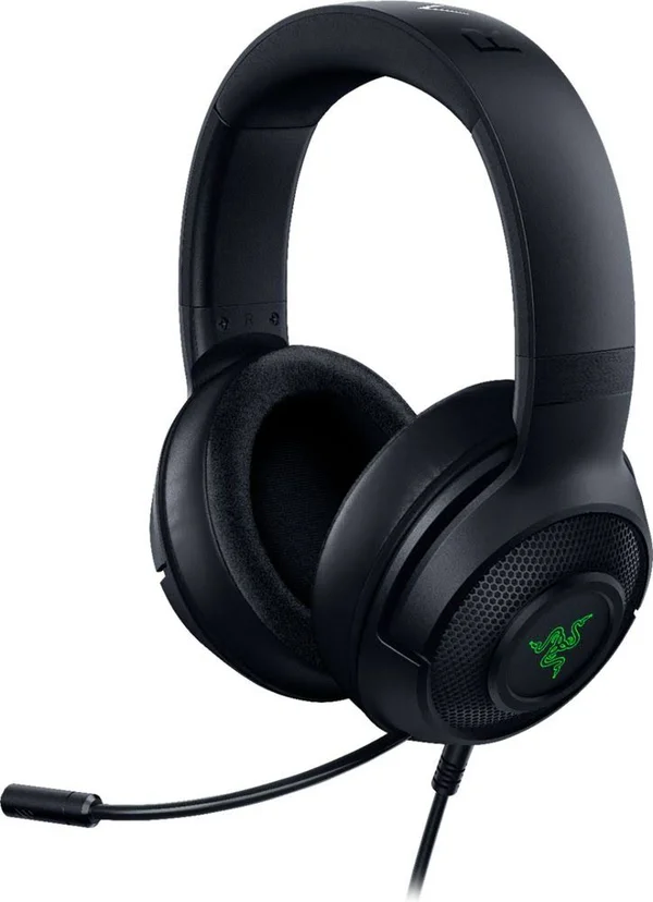 Razer Kraken V3 x Wired 7.1 Surround Sound Gaming Headset for PC and Mac with RGB Lighting