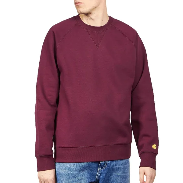 Carhartt WIP Chase Sweatshirt - Shiraz, Gold - 2XL - Men