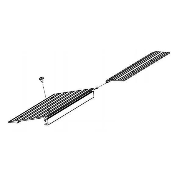 EZ - Access Transitions Modular Entry Ramp 5 inch