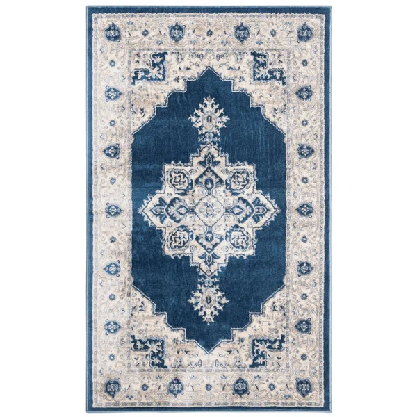 Safavieh 12& x 18& Brentwood BNT865B Cream Grey Rug